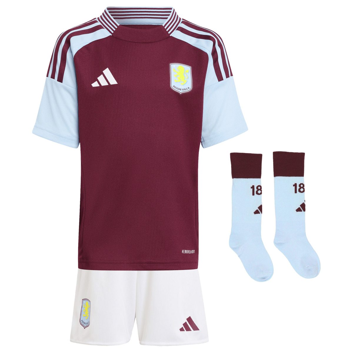 aston villa adidas home mini kit 2024-25 with bogarde 26 printing Collection | Aston Villa Fan Shop