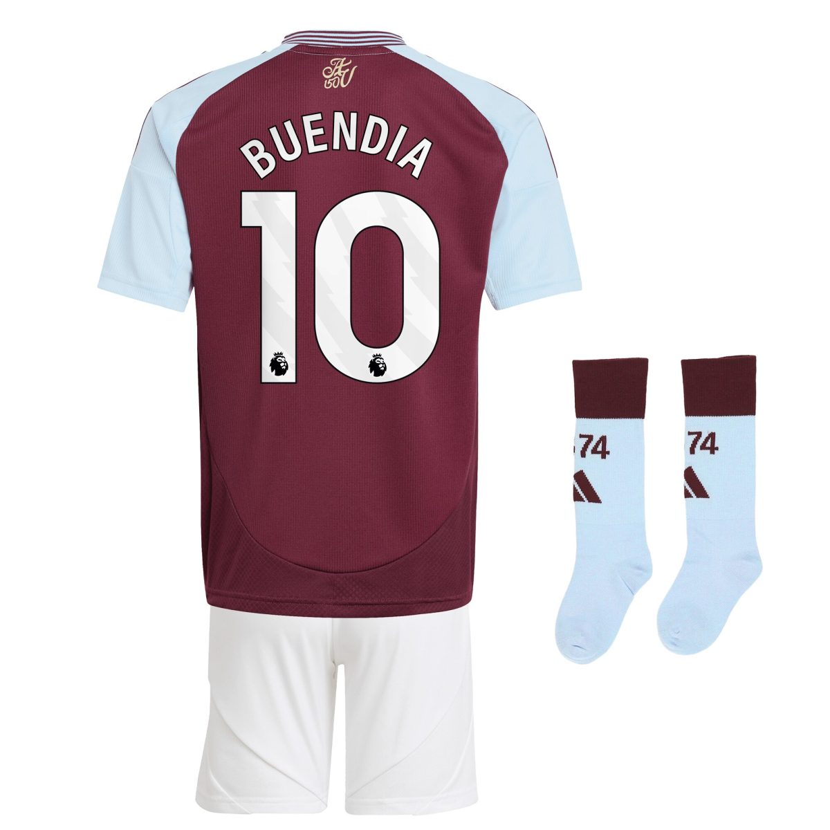 aston villa adidas home mini kit 2024-25 with buendia 10 printing Collection | Aston Villa Fan Shop