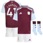 aston villa adidas home mini kit 2024-25 with j. ramsey 41 printing Collection | Aston Villa Fan Shop