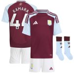 aston villa adidas home mini kit 2024-25 with kamara 44 printing Collection | Aston Villa Fan Shop