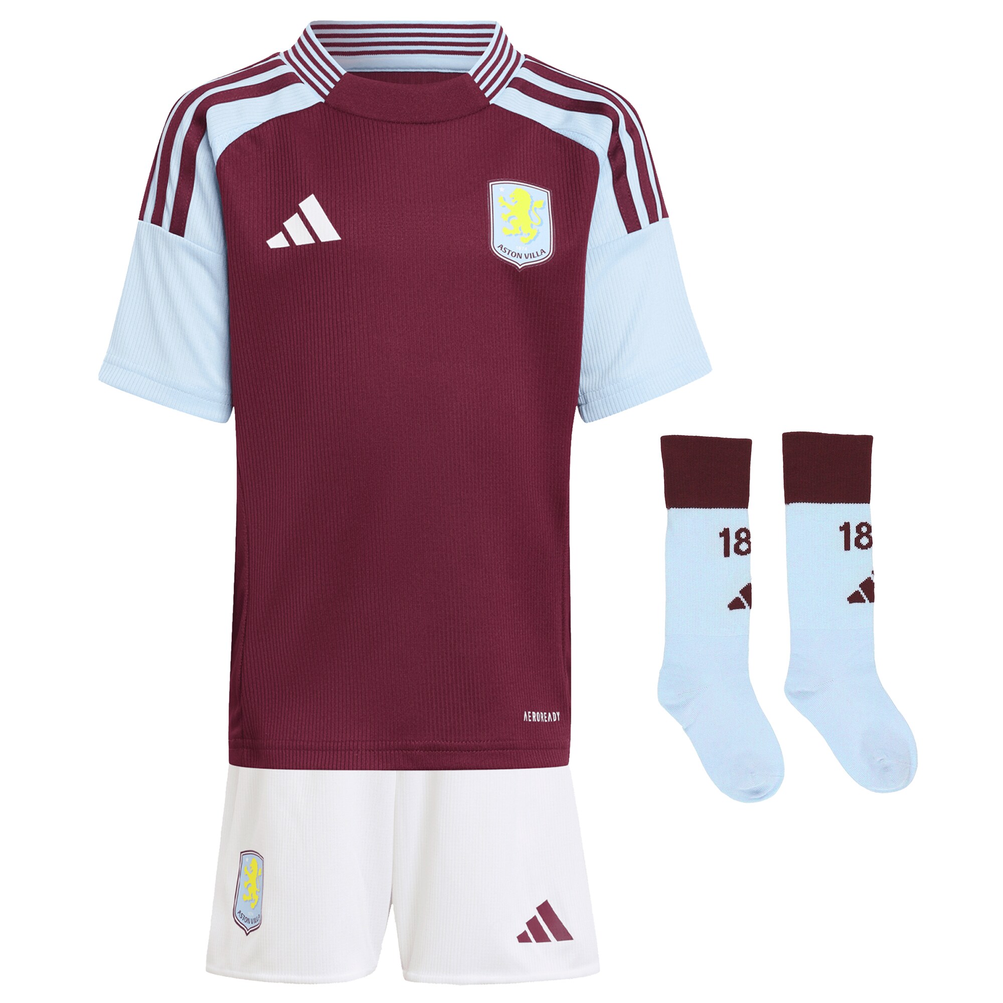 aston villa adidas home mini kit 2024-25 with mcginn 7 printing Collection | Aston Villa Fan Shop