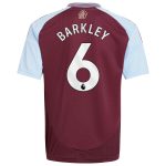 aston villa adidas home shirt 2024-25 – kids with barkley 6 printing Collection | Aston Villa Fan Shop