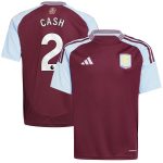 aston villa adidas home shirt 2024-25 – kids with cash 2 printing Collection | Aston Villa Fan Shop