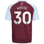 aston villa adidas home shirt 2024-25 – kids with hause 30 printing Collection | Aston Villa Fan Shop