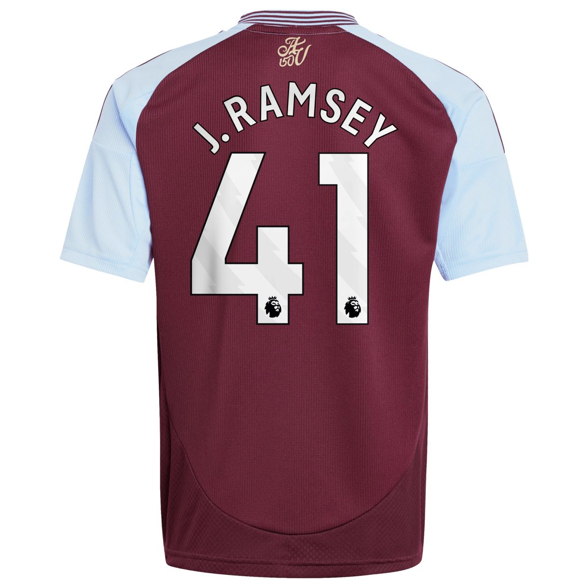 aston villa adidas home shirt 2024-25 – kids with j. ramsey 41 printing Collection | Aston Villa Fan Shop