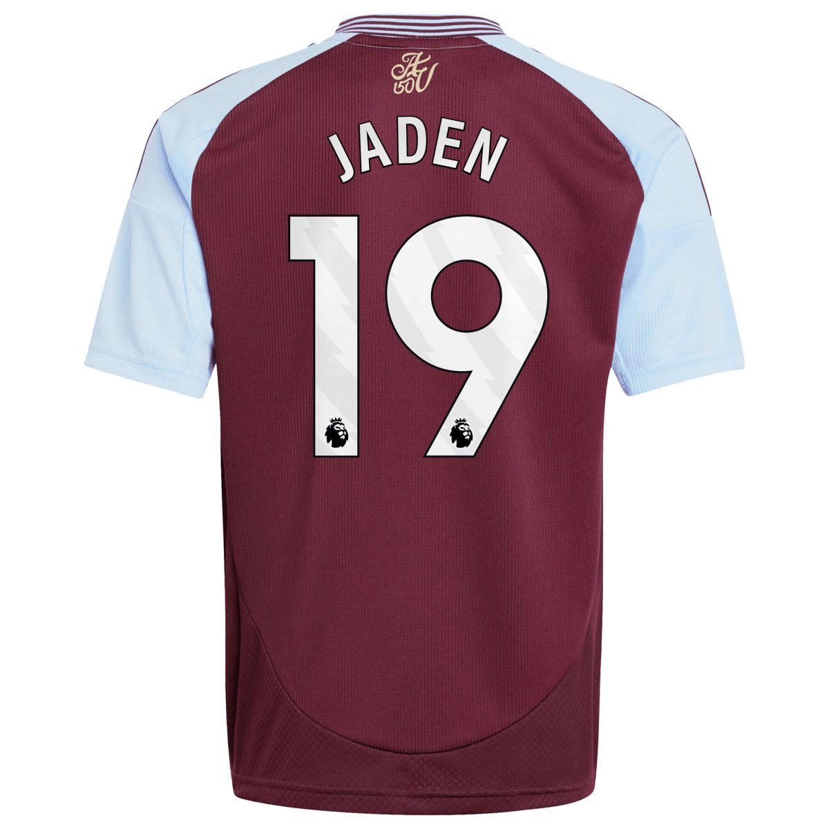 aston villa adidas home shirt 2024-25 – kids with jaden 19 printing Collection | Aston Villa Fan Shop