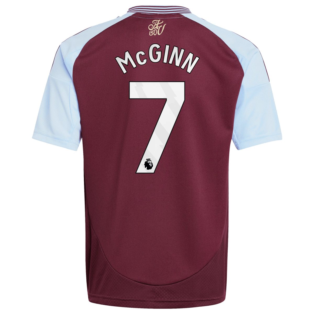 aston villa adidas home shirt 2024-25 – kids with john mcginn 7 printing Collection | Aston Villa Fan Shop