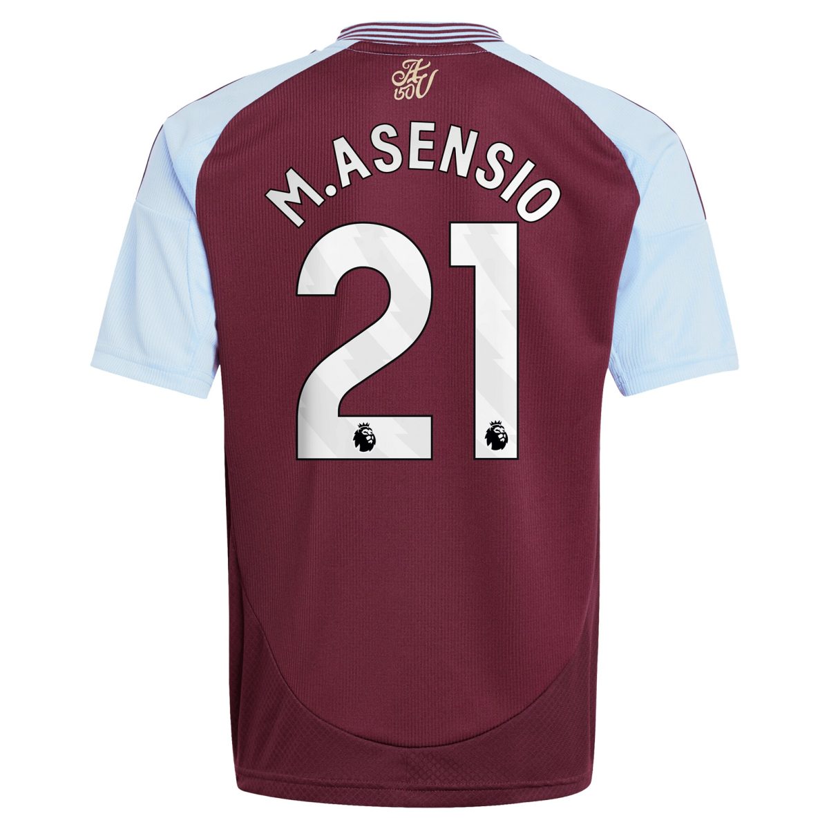 aston villa adidas home shirt 2024-25 – kids with m.asensio 21 printing Collection | Aston Villa Fan Shop