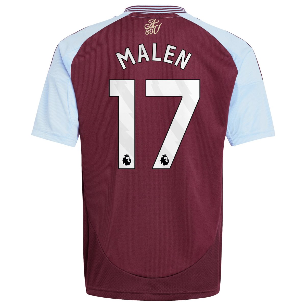 aston villa adidas home shirt 2024-25 – kids with malen 17 printing Collection | Aston Villa Fan Shop