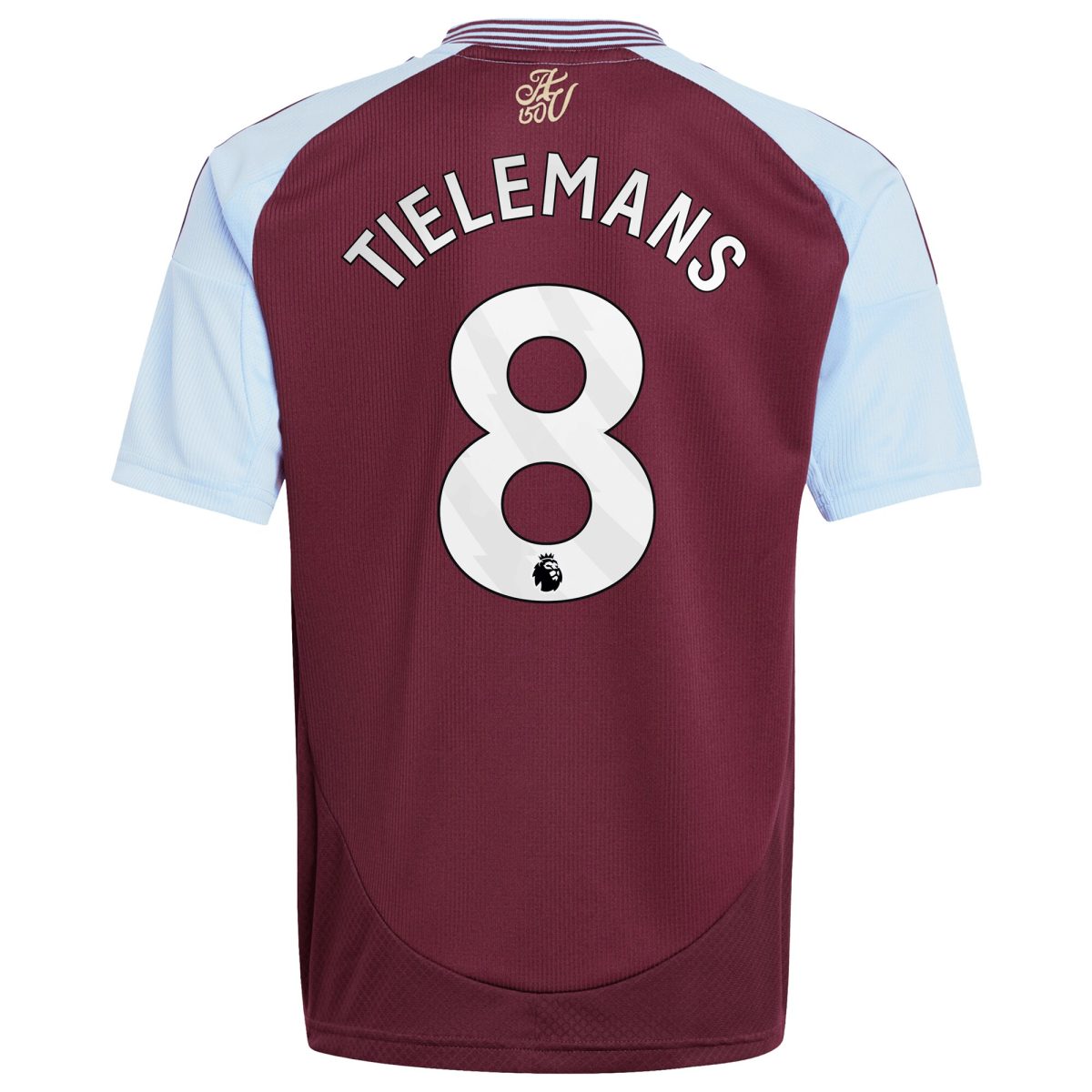 aston villa adidas home shirt 2024-25 – kids with tielemans 8 printing Collection | Aston Villa Fan Shop
