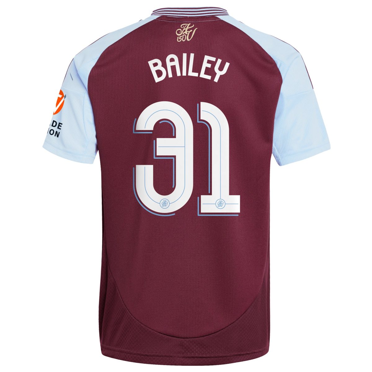 aston villa adidas home shirt 2024-25 with bailey 31 cup printing Collection | Aston Villa Fan Shop