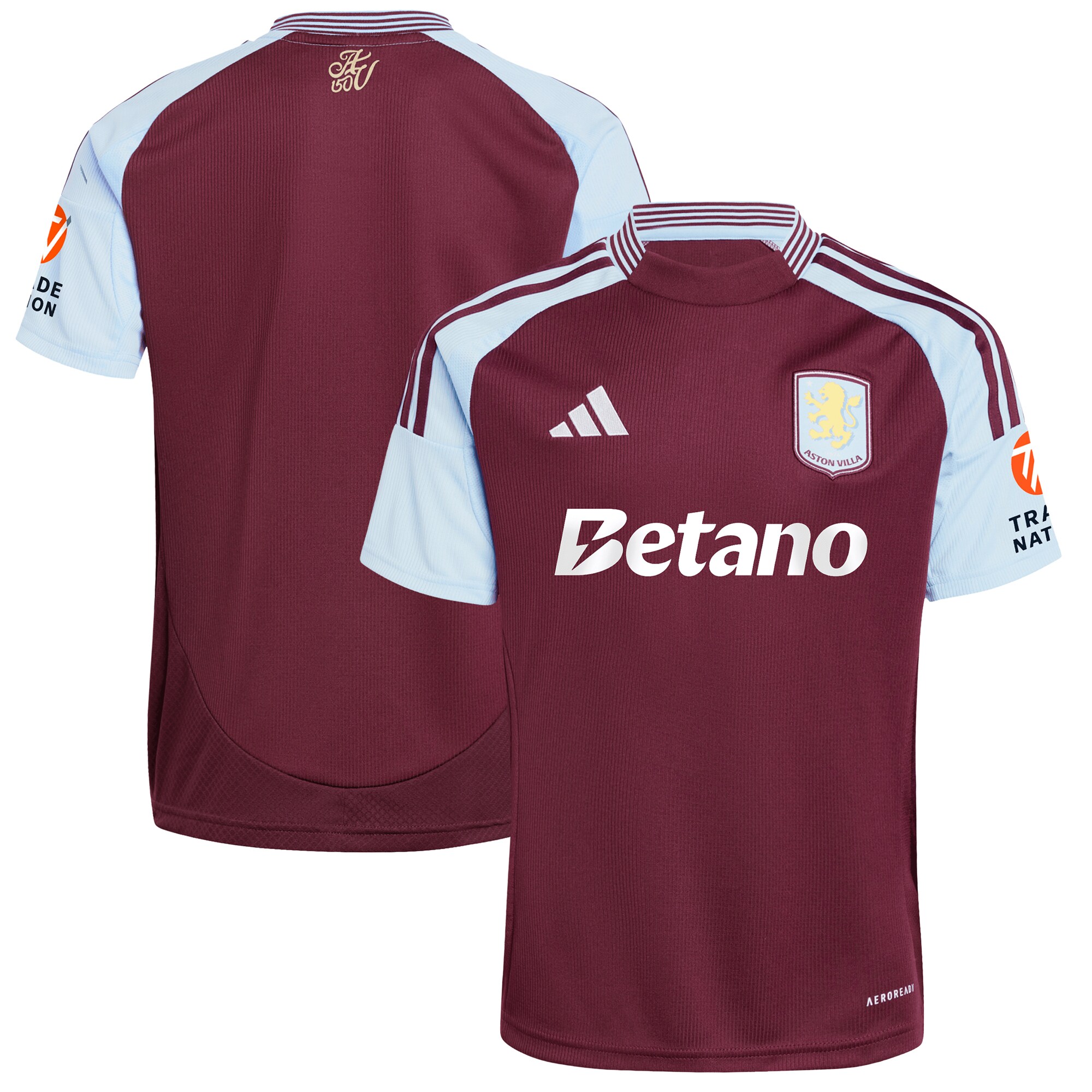 aston villa adidas home shirt 2024-25 with custom printing Collection | Aston Villa Fan Shop