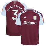 aston villa adidas home shirt 2024-25 with diego carlos 3 printing Collection | Aston Villa Fan Shop
