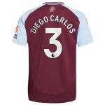aston villa adidas home shirt 2024-25 with diego carlos 3 printing Collection | Aston Villa Fan Shop