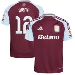 aston villa adidas home shirt 2024-25 with digne 12 cup printing Collection | Aston Villa Fan Shop