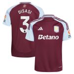 aston villa adidas home shirt 2024-25 with disasi 3 printing Collection | Aston Villa Fan Shop
