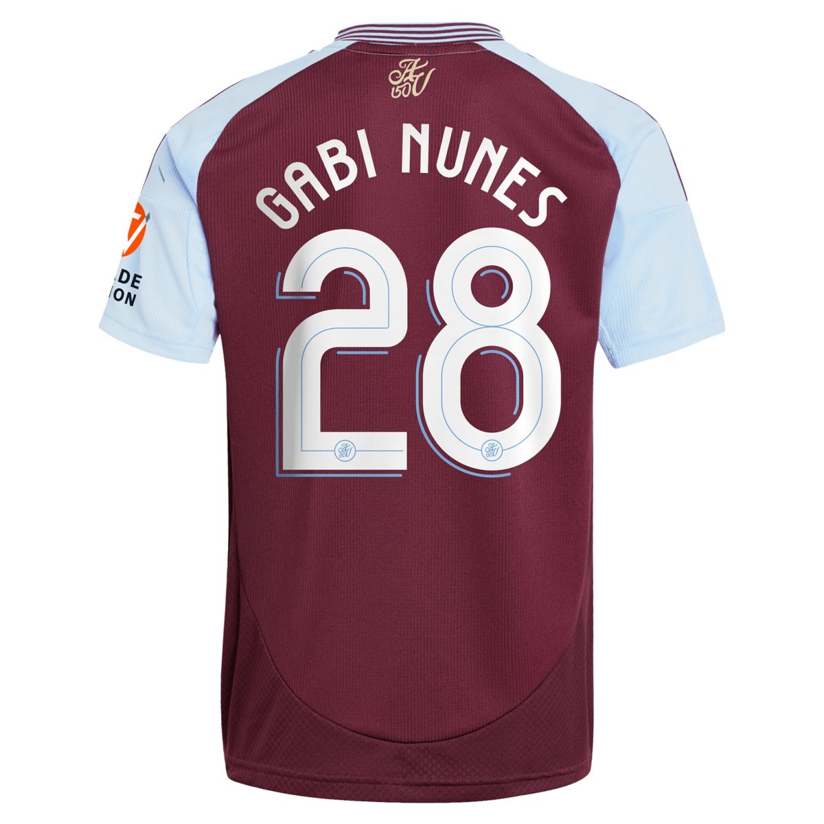 aston villa adidas home shirt 2024-25 with gabi nunes 28 cup printing Collection | Aston Villa Fan Shop