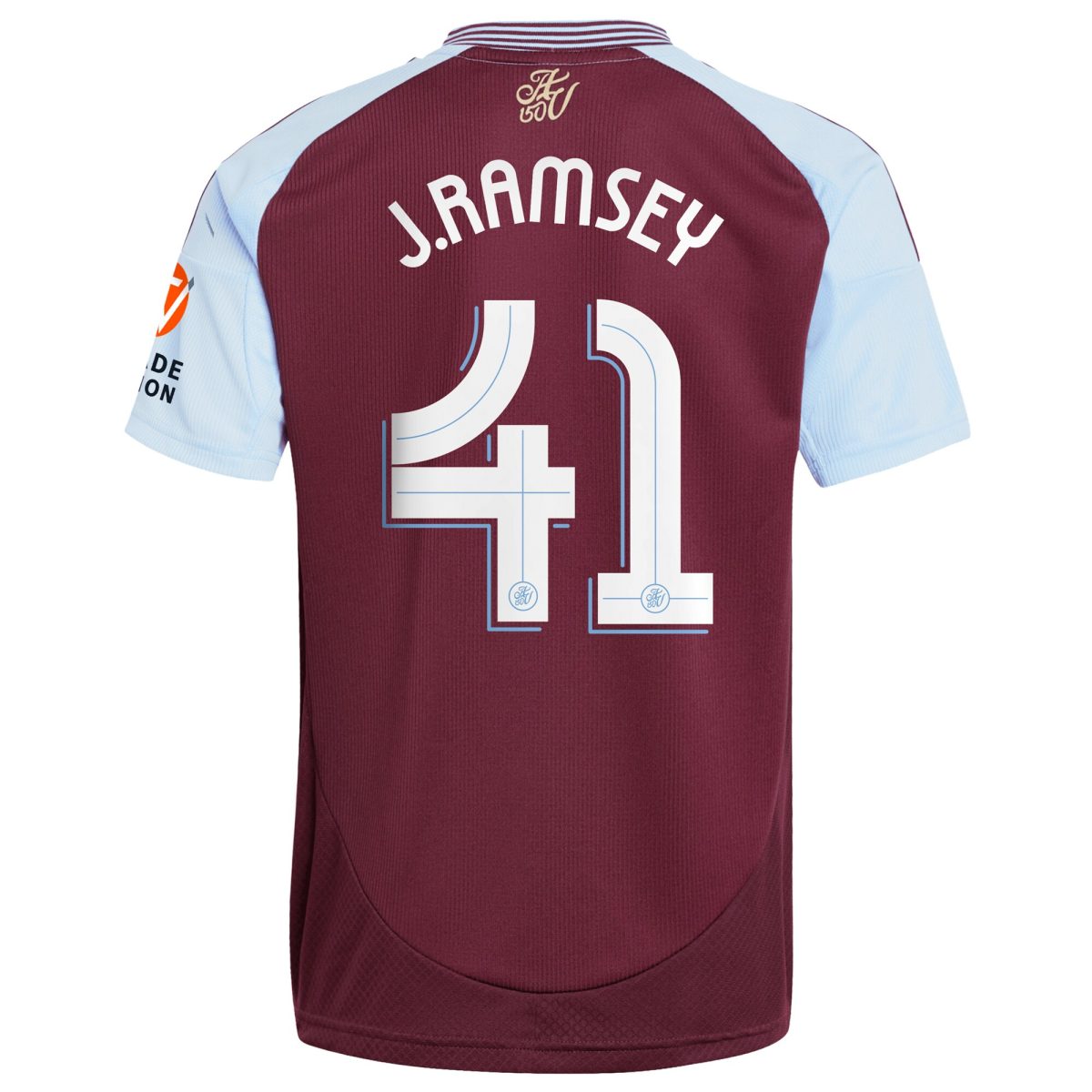 aston villa adidas home shirt 2024-25 with j. ramsey 41 cup printing Collection | Aston Villa Fan Shop