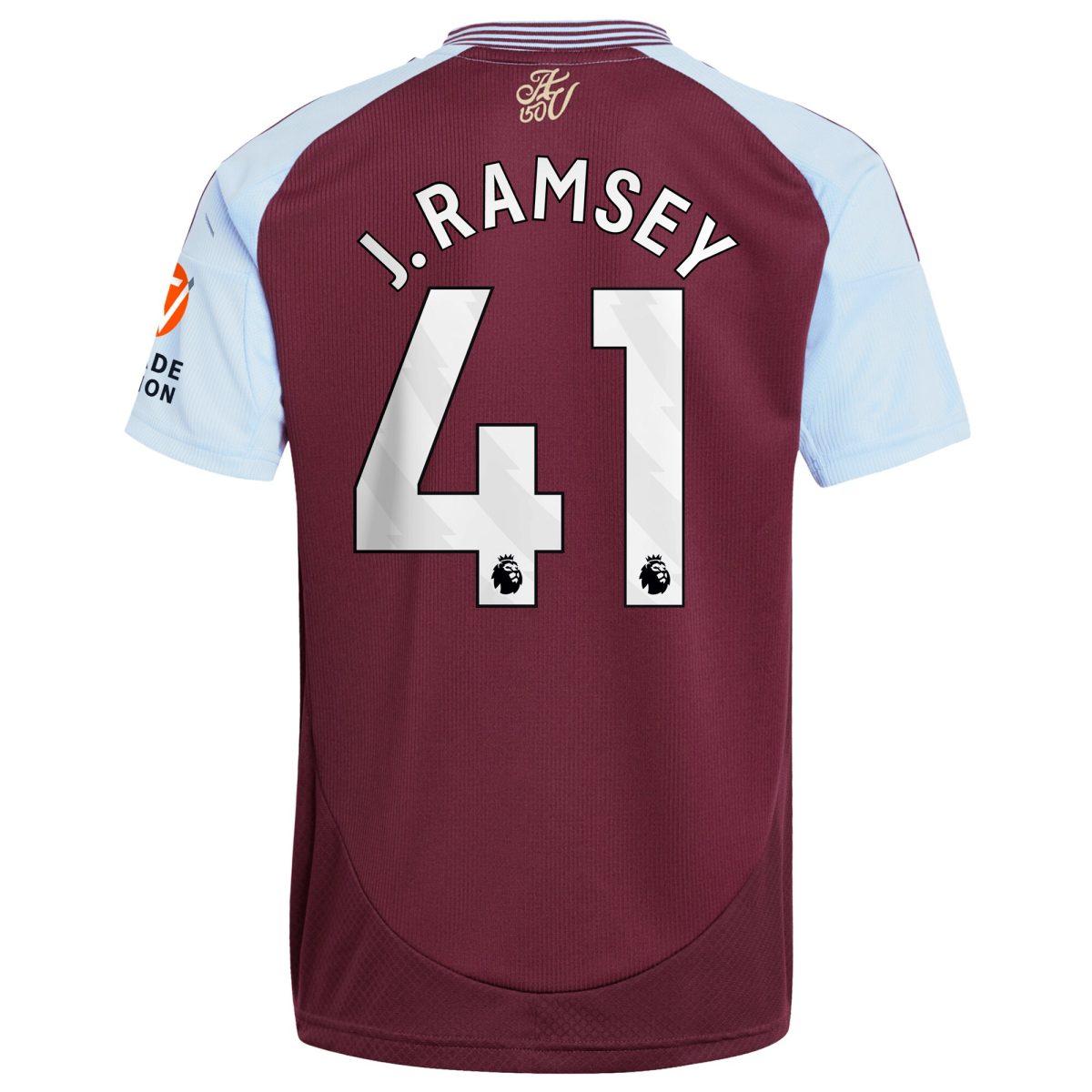 aston villa adidas home shirt 2024-25 with j. ramsey 41 printing Collection | Aston Villa Fan Shop