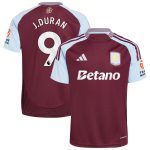 aston villa adidas home shirt 2024-25 with j.duran 9 printing Collection | Aston Villa Fan Shop