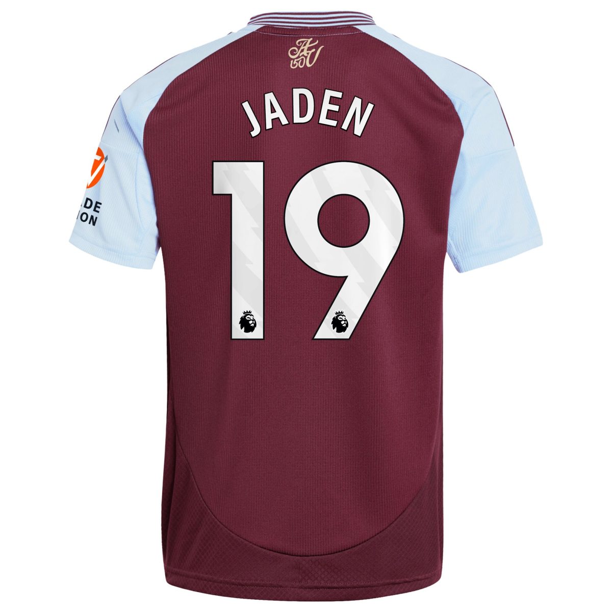 aston villa adidas home shirt 2024-25 with jaden 19 printing Collection | Aston Villa Fan Shop