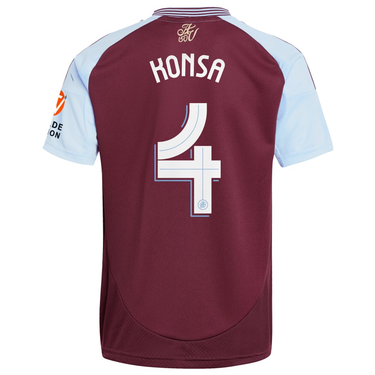 aston villa adidas home shirt 2024-25 with konsa 4 cup printing Collection | Aston Villa Fan Shop