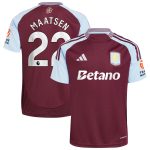 aston villa adidas home shirt 2024-25 with maatsen 22 printing Collection | Aston Villa Fan Shop