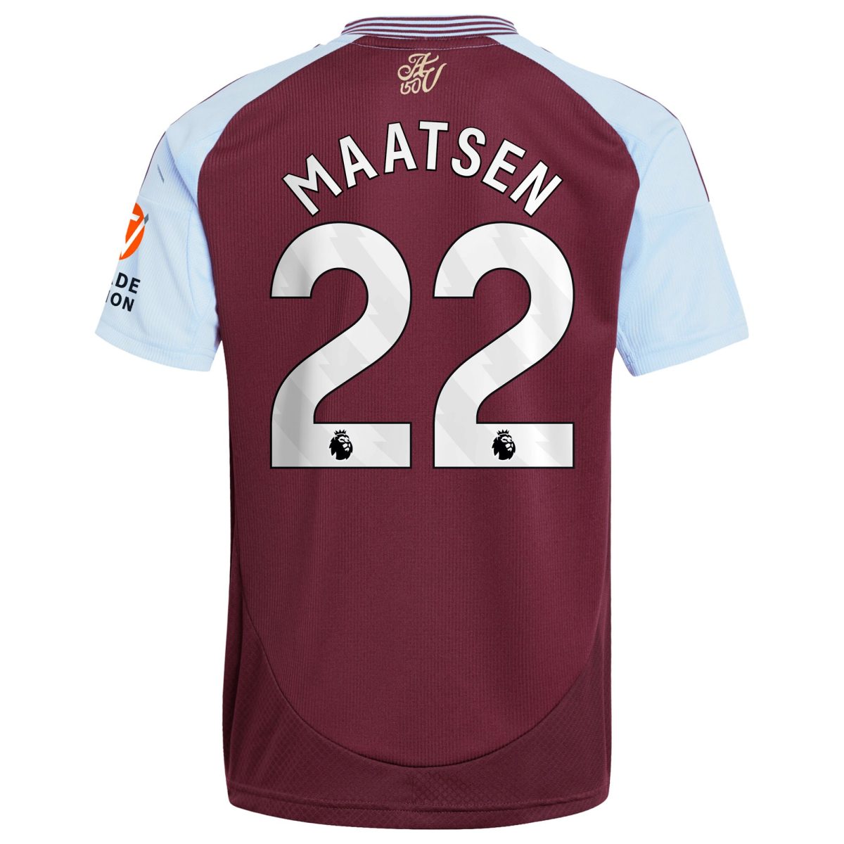 aston villa adidas home shirt 2024-25 with maatsen 22 printing Collection | Aston Villa Fan Shop