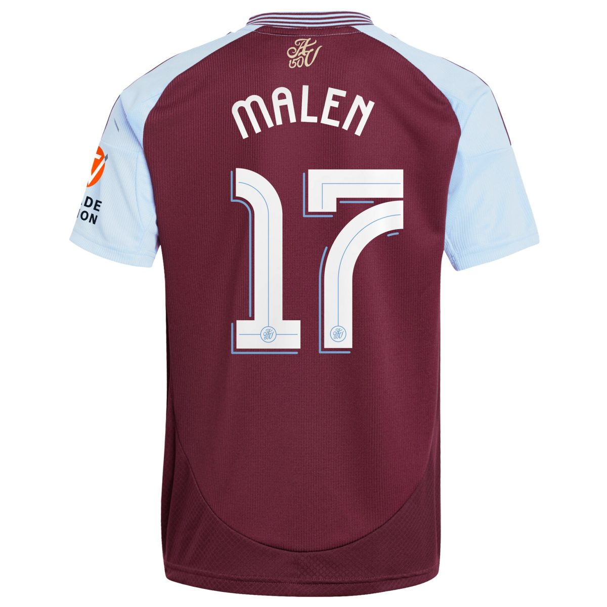 aston villa adidas home shirt 2024-25 with malen 17 cup printing Collection | Aston Villa Fan Shop