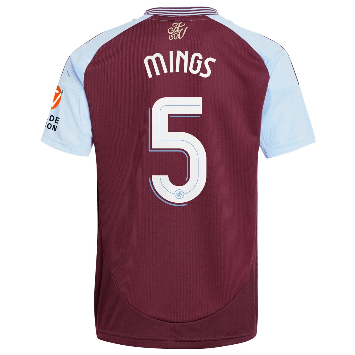 aston villa adidas home shirt 2024-25 with mings 5 cup printing Collection | Aston Villa Fan Shop