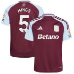 aston villa adidas home shirt 2024-25 with mings 5 printing Collection | Aston Villa Fan Shop