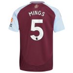 aston villa adidas home shirt 2024-25 with mings 5 printing Collection | Aston Villa Fan Shop
