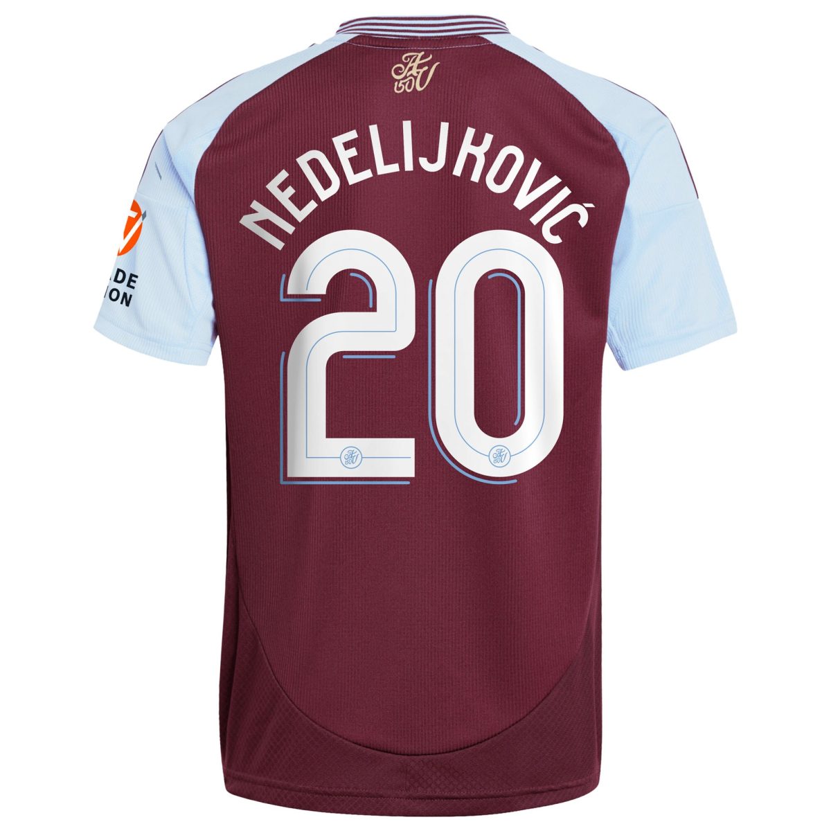 aston villa adidas home shirt 2024-25 with nedeljković 20 cup printing Collection | Aston Villa Fan Shop