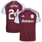 aston villa adidas home shirt 2024-25 with onana 24 cup printing Collection | Aston Villa Fan Shop