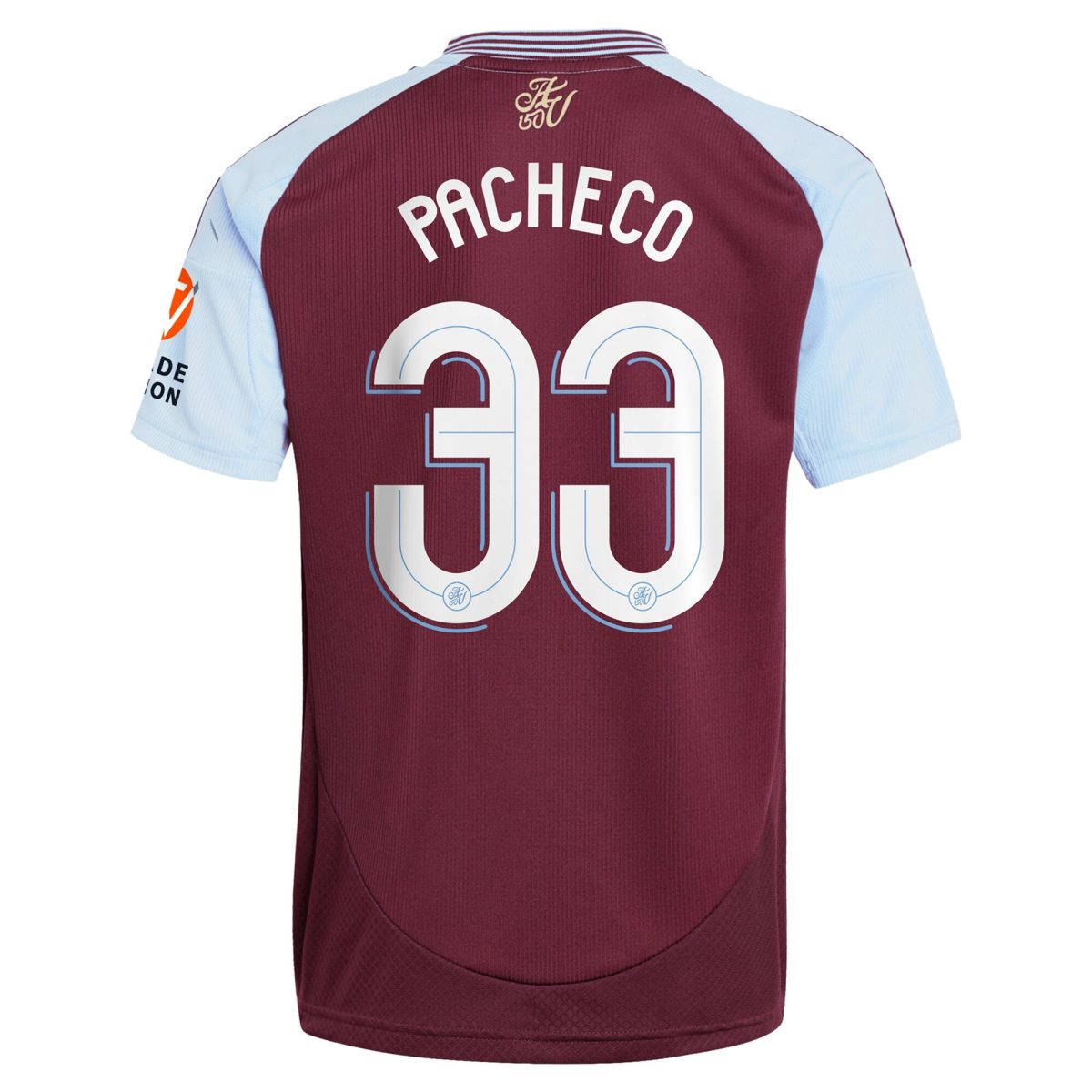 aston villa adidas home shirt 2024-25 with pacheco 33 cup printing Collection | Aston Villa Fan Shop