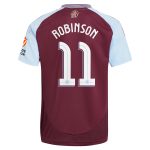 aston villa adidas home shirt 2024-25 with robinson 11 cup printing Collection | Aston Villa Fan Shop
