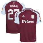 aston villa adidas home shirt 2024-25 with rogers 27 cup printing Collection | Aston Villa Fan Shop