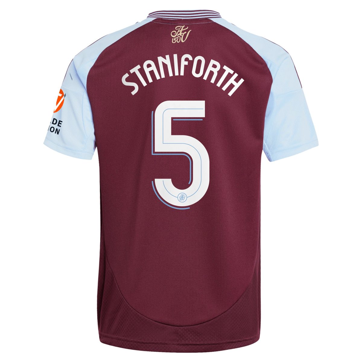 aston villa adidas home shirt 2024-25 with staniforth 5 cup printing Collection | Aston Villa Fan Shop