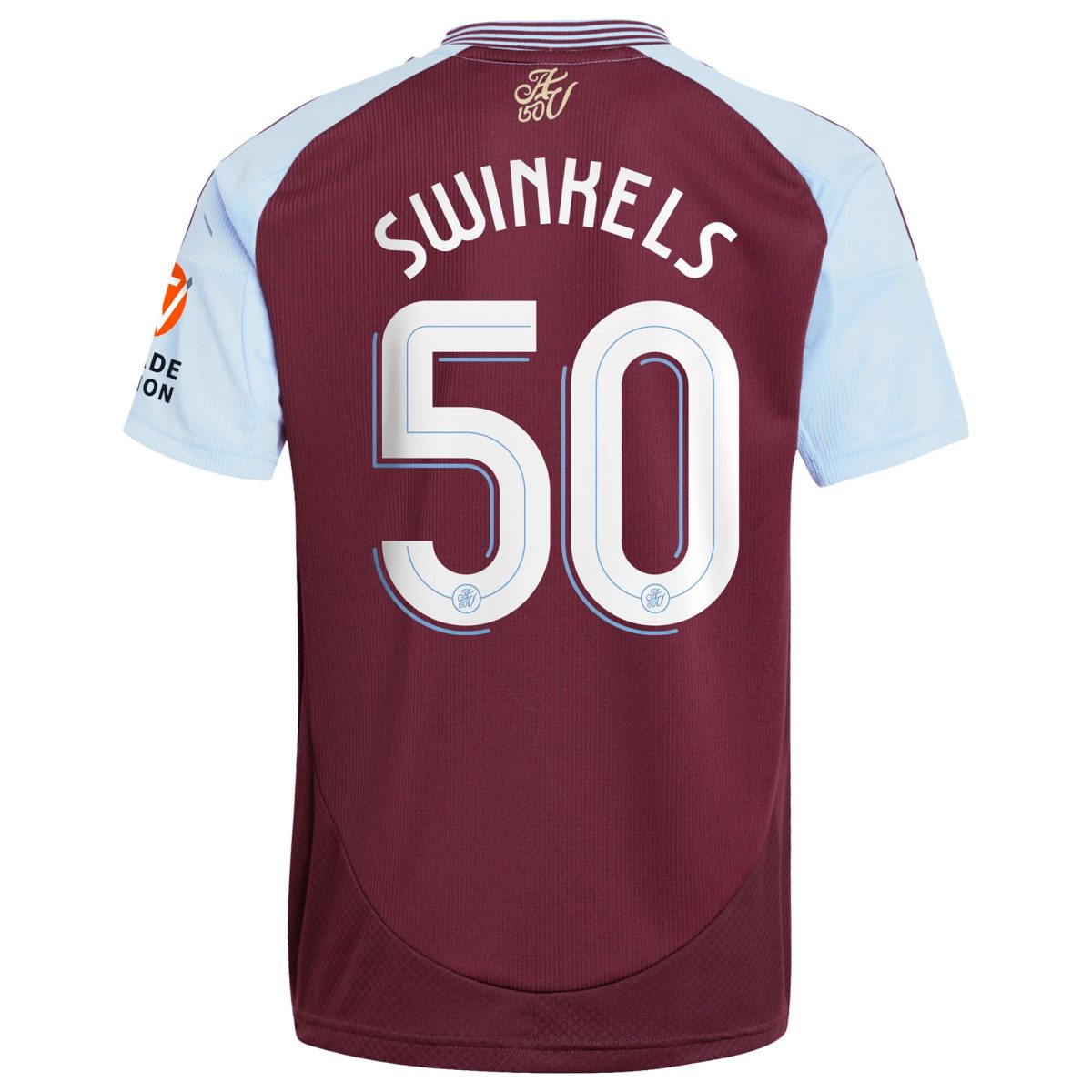 aston villa adidas home shirt 2024-25 with swinkels 50 cup printing Collection | Aston Villa Fan Shop