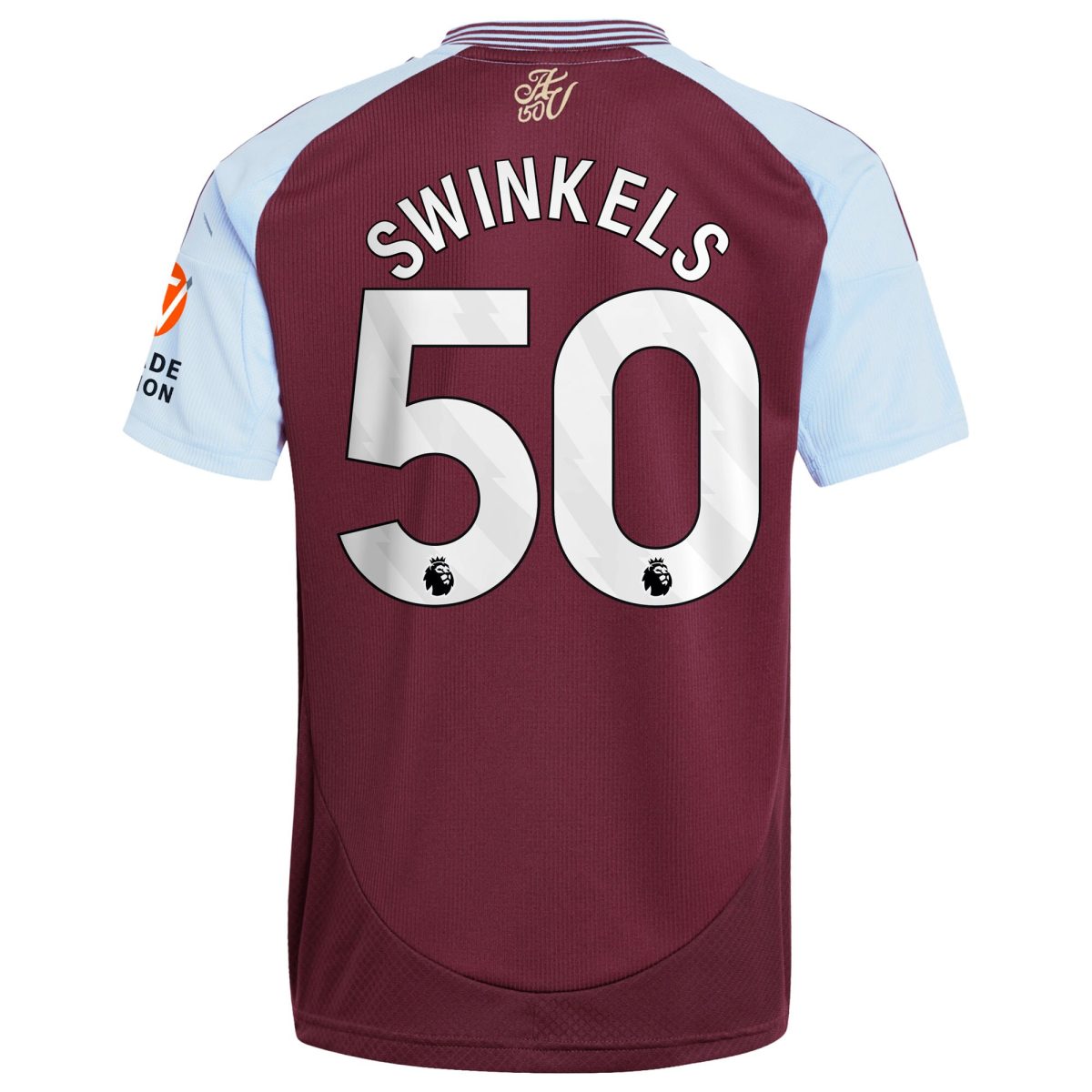 aston villa adidas home shirt 2024-25 with swinkels 50 printing Collection | Aston Villa Fan Shop