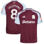 aston villa adidas home shirt 2024-25 with tielemans 8 printing Collection | Aston Villa Fan Shop