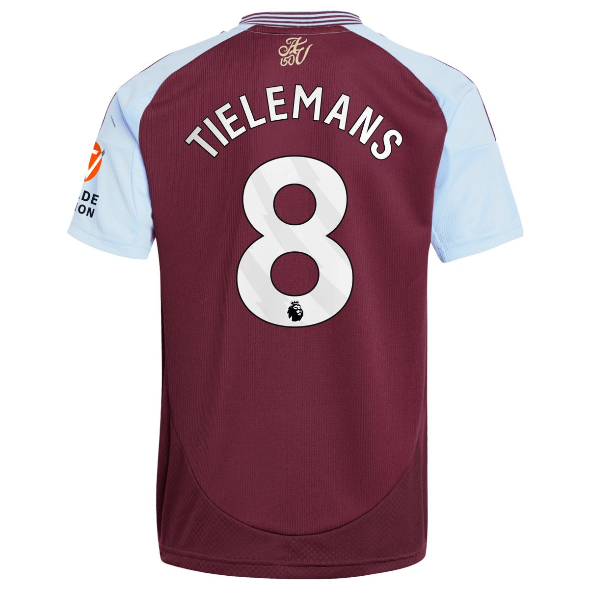aston villa adidas home shirt 2024-25 with tielemans 8 printing Collection | Aston Villa Fan Shop