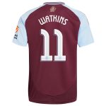 aston villa adidas home shirt 2024-25 with watkins 11 cup printing Collection | Aston Villa Fan Shop