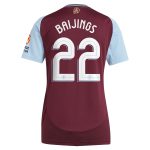 aston villa adidas home shirt 2024-25 – womens with baijings 22 cup printing Collection | Aston Villa Fan Shop