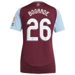 aston villa adidas home shirt 2024-25 – womens with bogarde 26 cup printing Collection | Aston Villa Fan Shop