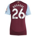 aston villa adidas home shirt 2024-25 – womens with bogarde 26 printing Collection | Aston Villa Fan Shop