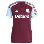 aston villa adidas home shirt 2024-25 – womens with buendia 10 printing Collection | Aston Villa Fan Shop