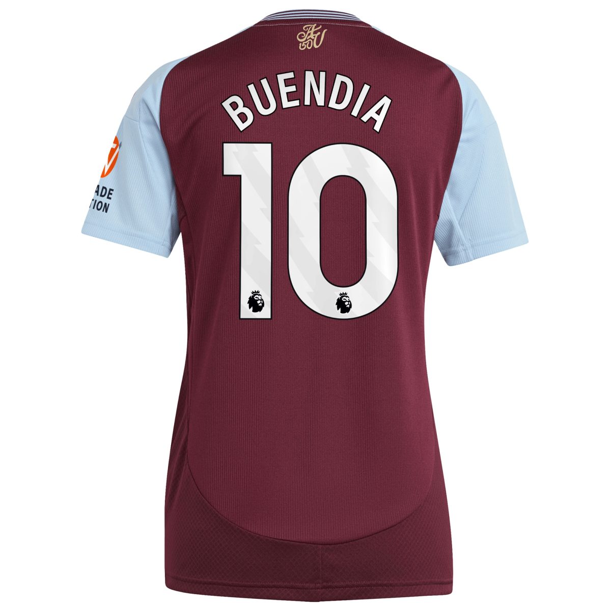 aston villa adidas home shirt 2024-25 – womens with buendia 10 printing Collection | Aston Villa Fan Shop