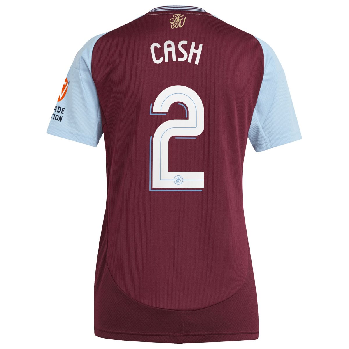 aston villa adidas home shirt 2024-25 – womens with cash 2 cup printing Collection | Aston Villa Fan Shop