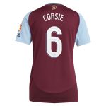 aston villa adidas home shirt 2024-25 – womens with corsie 6 cup printing Collection | Aston Villa Fan Shop